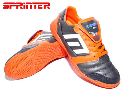 Футбольные бутсы для зала SPRINTER GREY :AX5609-33 - фото 1060289260
