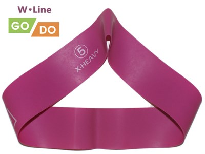 Эспандер-петля GO DO W-Line (5). Цвет: фуксия. Длина в сложенном виде 30,5 см. Ширина 5 см. Толщина 1,1 мм. W-650-1,1 - фото 1060289972