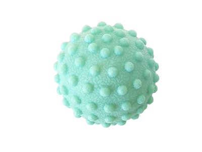 Мячик для миофасциального расслабления рельефный XC-DM1  (зелёный) - фото 1060290577