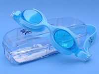 Очки для плавания подростковые LEACCO :SG700  (Голубой - Г)