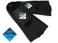 Ласты для бассейна размер 42-44 SWIM TEAM :TE-2737-1  (чёрный)