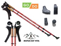 Палки для скадинавской ходьбы GO DO: G-DS3-К