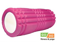 Валик (ролл) для фитнеса GO DO SX3-33-rose red