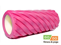 Валик (ролл) для фитнеса GO DO XW7-33-rose red