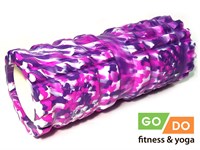 Валик ролл для фитнеса GO DO JG8-33-KM-purple