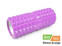 Валик ролл для фитнеса GO DO YY4-33-purple-