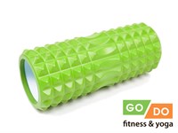 Валик ролл для фитнеса GO DO YY4-33-green