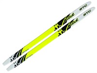 Лыжи пластиковые Бренды ЦСТ Step 140см  yellow