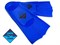 Ласты для бассейна размер 42-44 SWIM TEAM :TE-2737-1  (голубой) - фото 1060284219