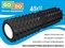 Валик ролл для фитнеса GO DO YY4-45-black - фото 1060290492