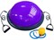 Балансировочная платформа с двумя съёмными эспандерами XW-BD58  (фиолетовый) - фото 1060290575